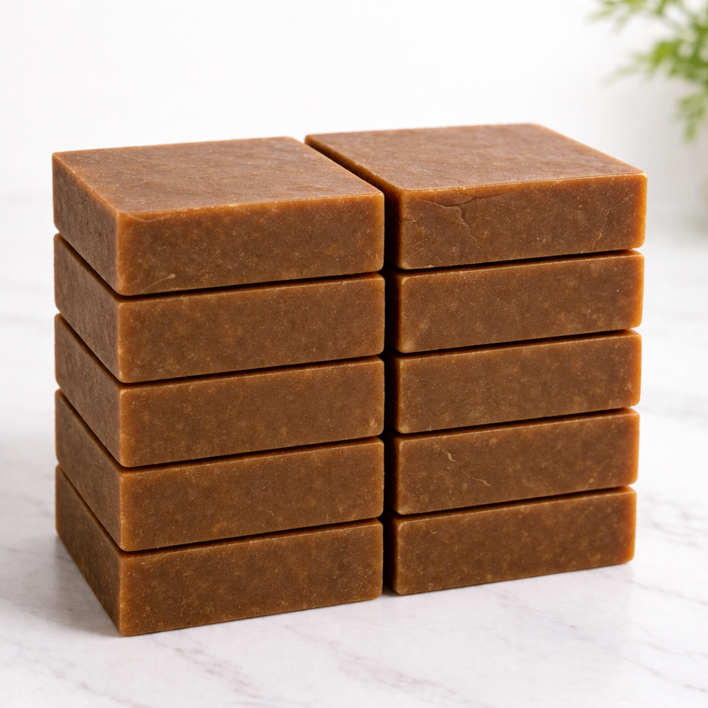 Kojic, Turmeric & Camwood Soap – White Label (10 Pack | 120g Each)